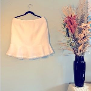 Tommy Bahama White Linen Skirt